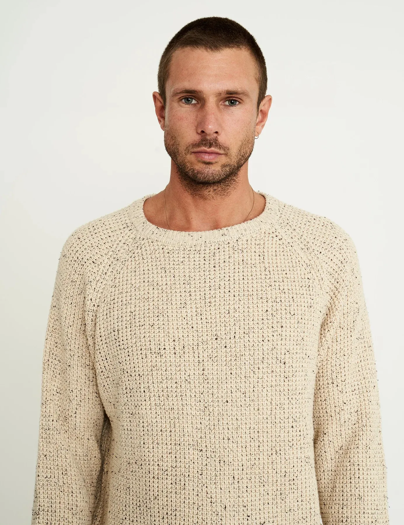 Mr Simple - Chunky Knit Oatmeal