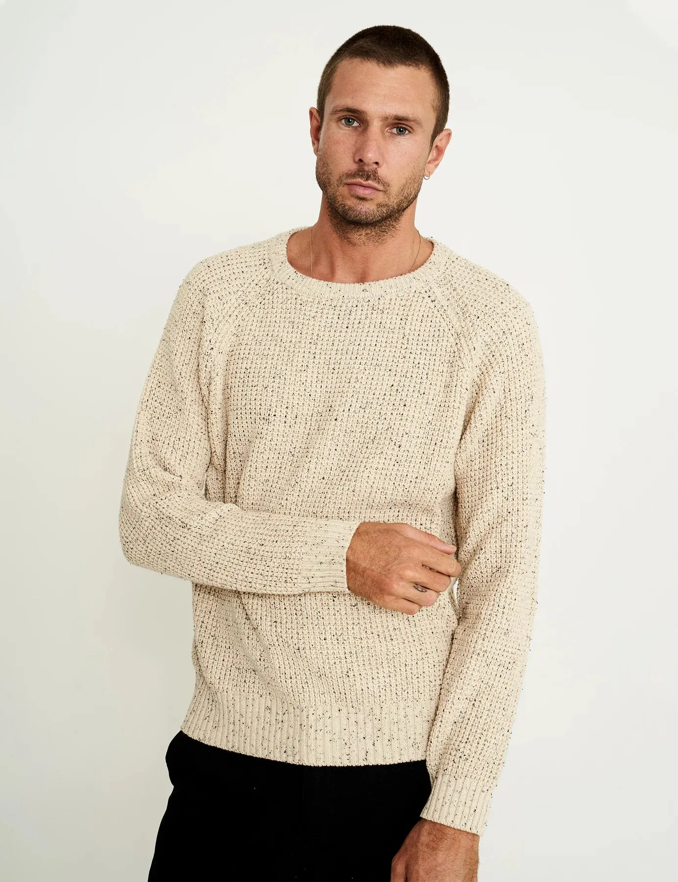 Mr Simple - Chunky Knit Oatmeal