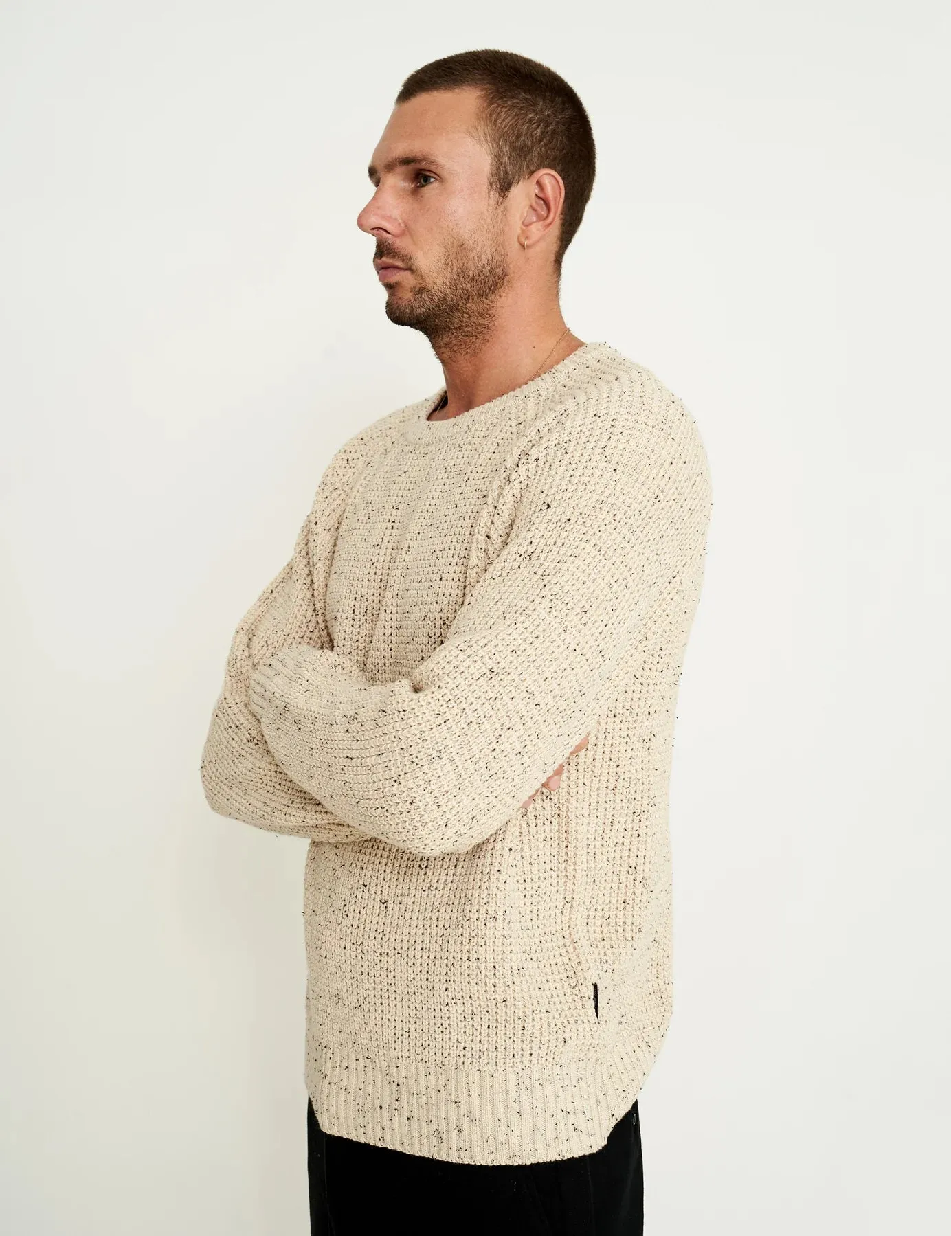 Mr Simple - Chunky Knit Oatmeal