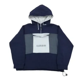 Napapijri 1/4 Zip Pocket Hoodie - Medium