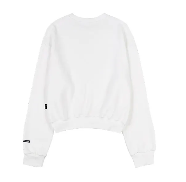 NASTY FANCY CLUB  |Street Style U-Neck Long Sleeves Plain Cotton Medium