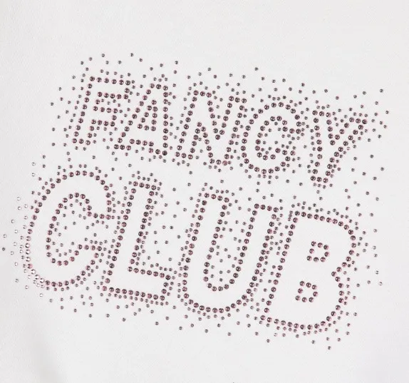 NASTY FANCY CLUB  |Street Style U-Neck Long Sleeves Plain Cotton Medium