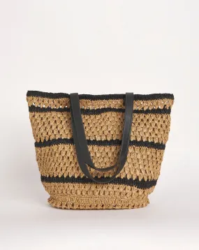 Natural Packable Raffia Beach Tote Bag | Simply Be