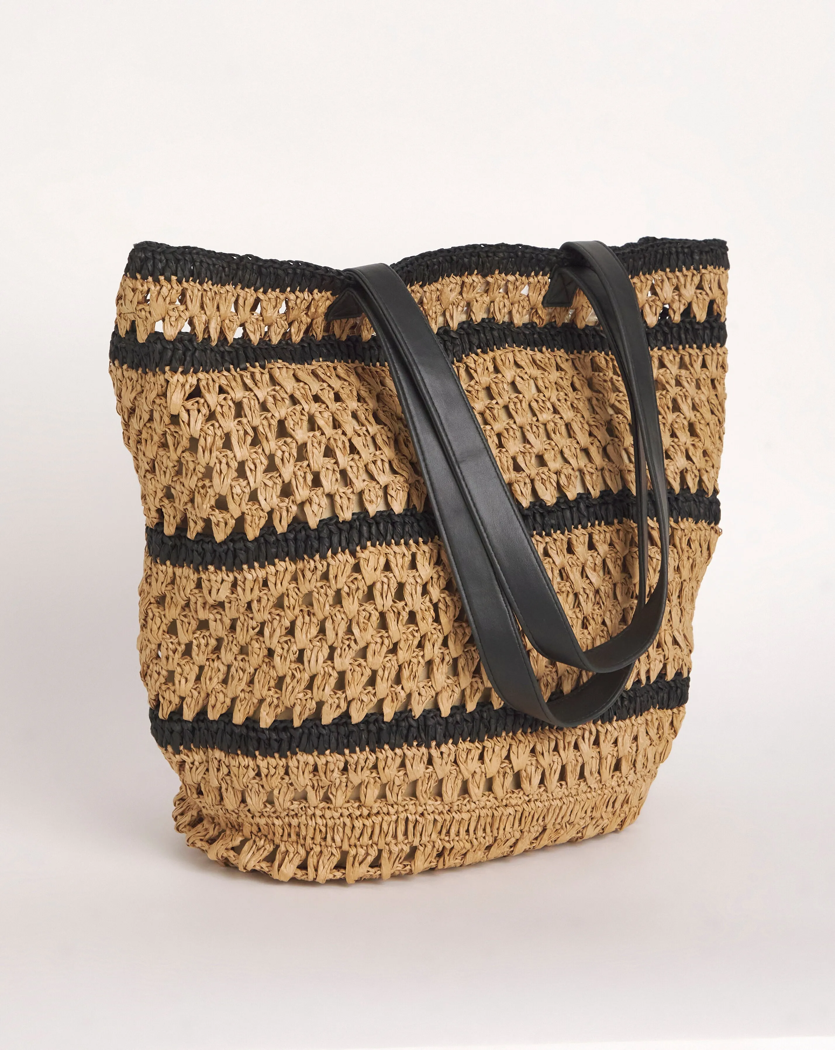 Natural Packable Raffia Beach Tote Bag | Simply Be