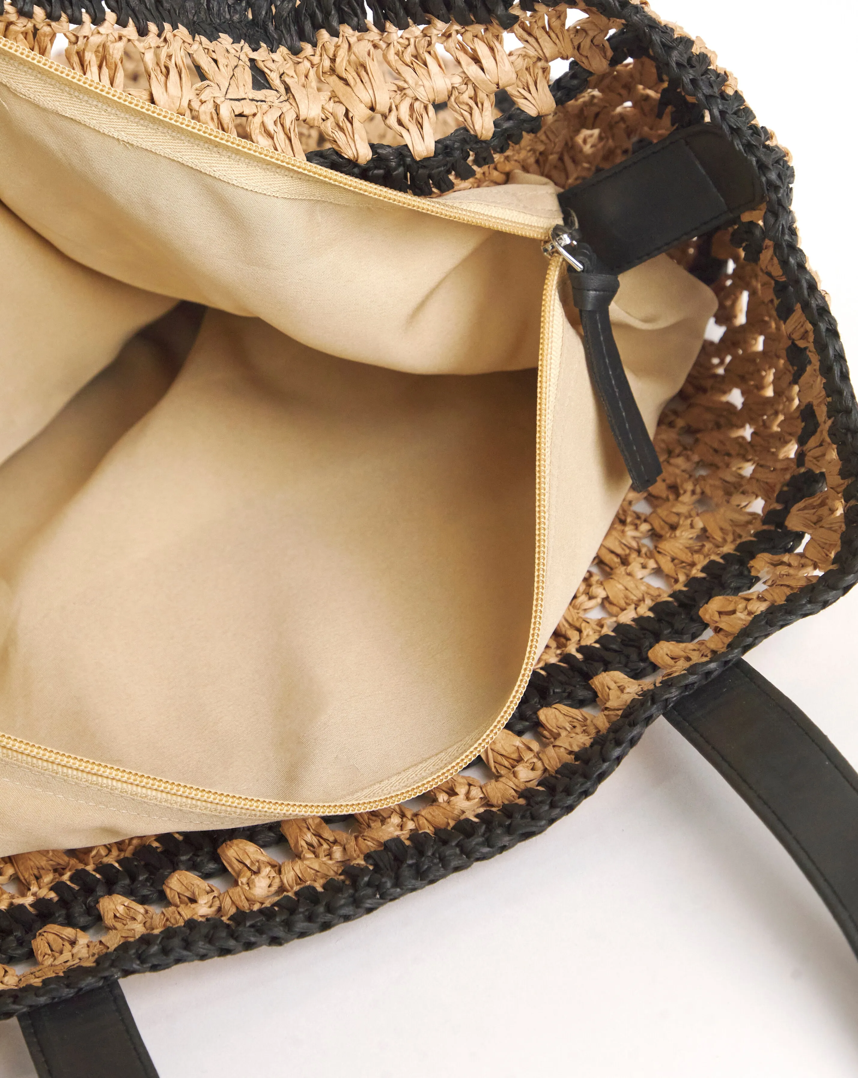 Natural Packable Raffia Beach Tote Bag | Simply Be