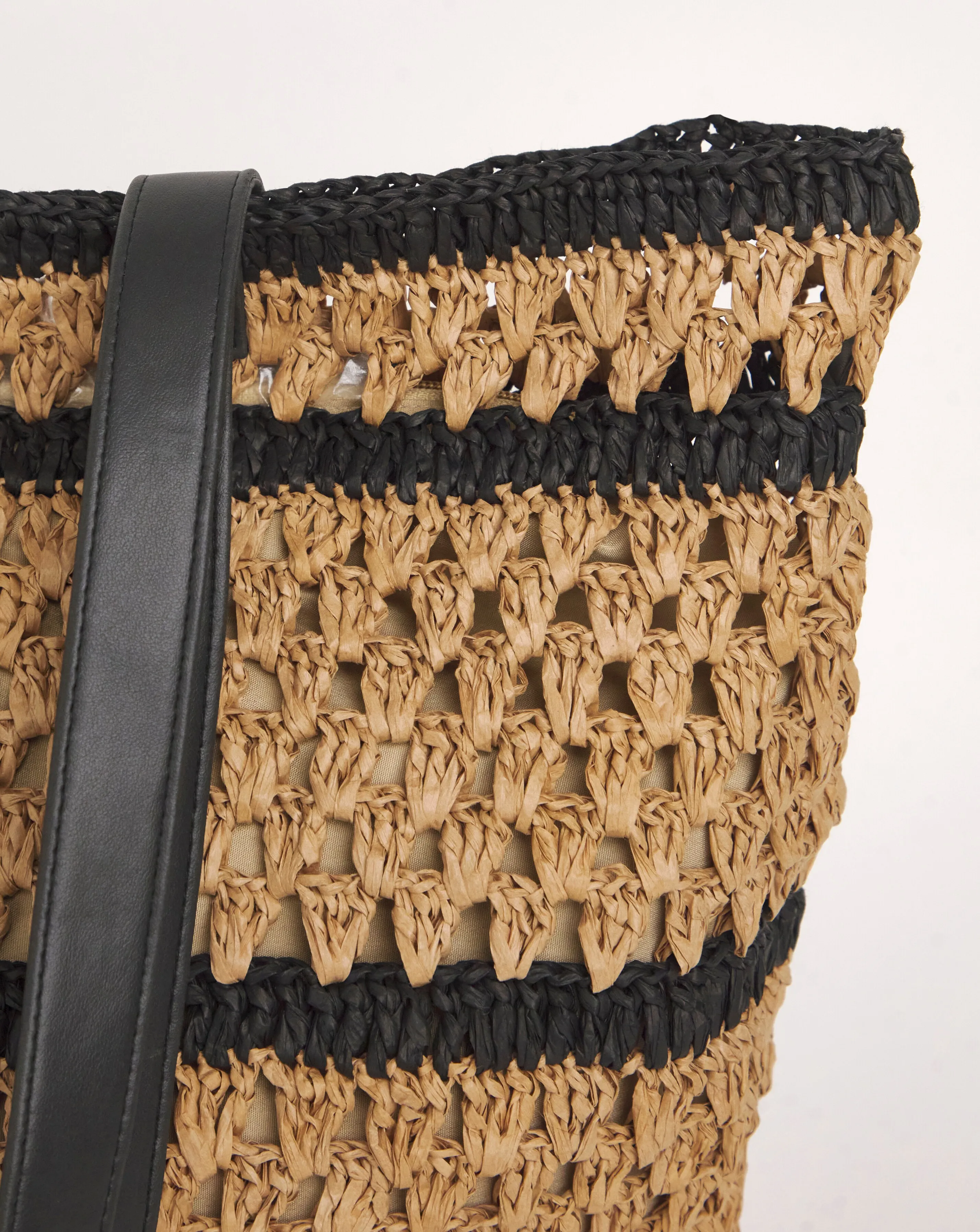 Natural Packable Raffia Beach Tote Bag | Simply Be