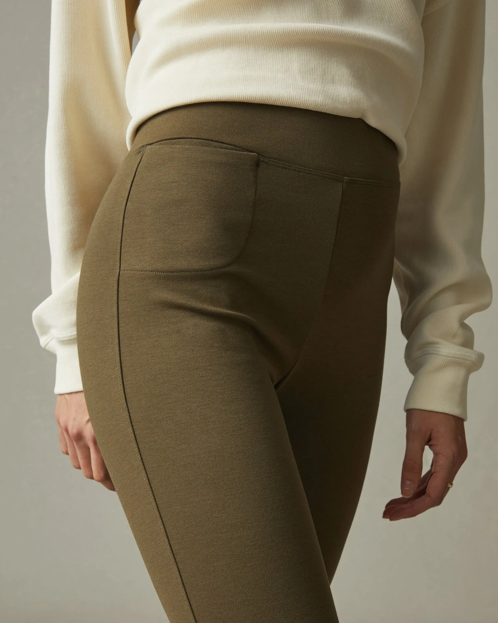 No-BS High-Rise Pant - Beech