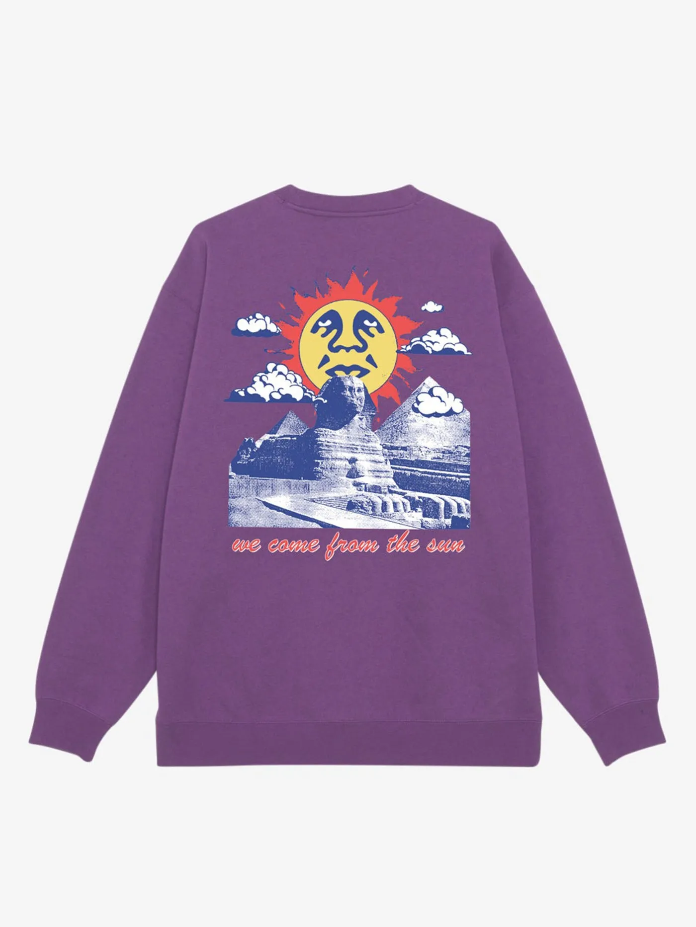 Obey We Come From The Sun Crewneck Sweatshirt