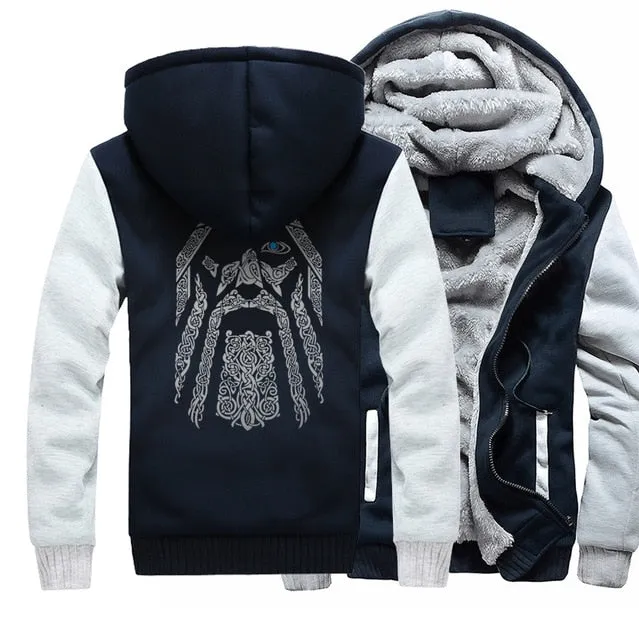 Oden Vikings Printed Hoodie