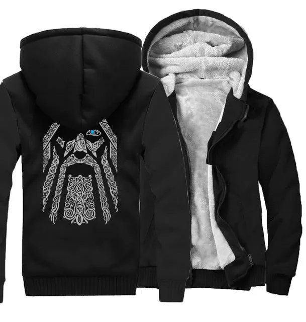 Oden Vikings Printed Hoodie