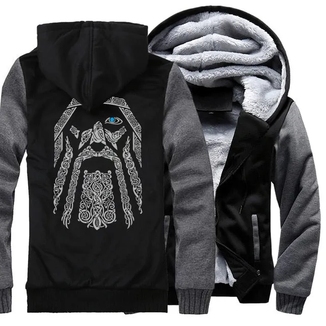 Oden Vikings Printed Hoodie