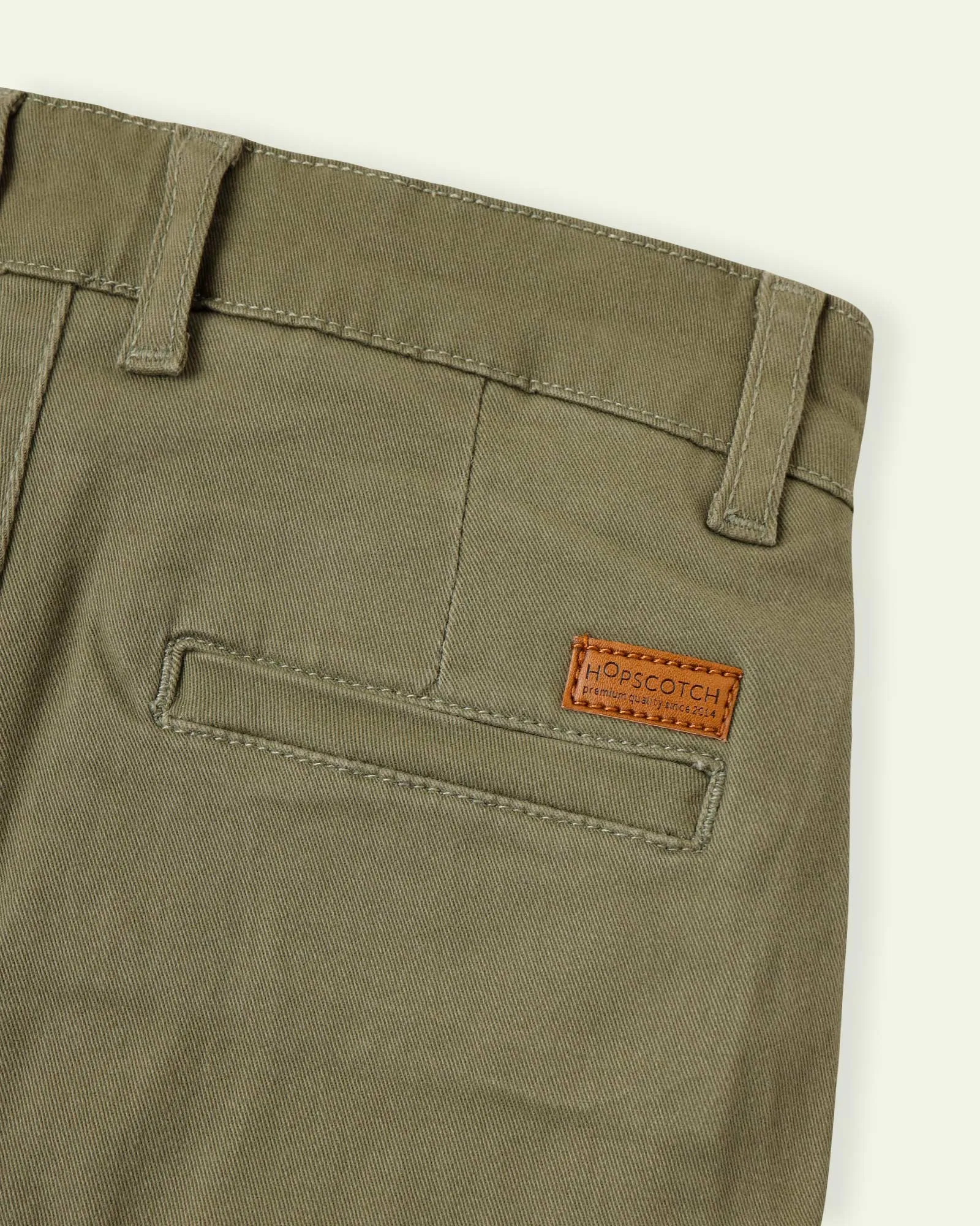 Olive Green Chino Pants