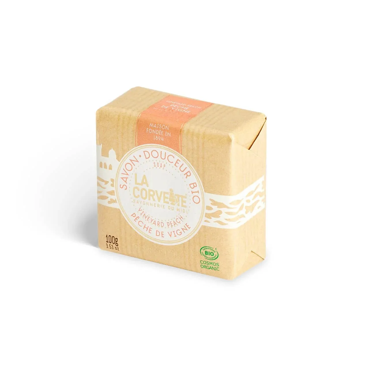 Organic Soap Bar - Vineyard Peach