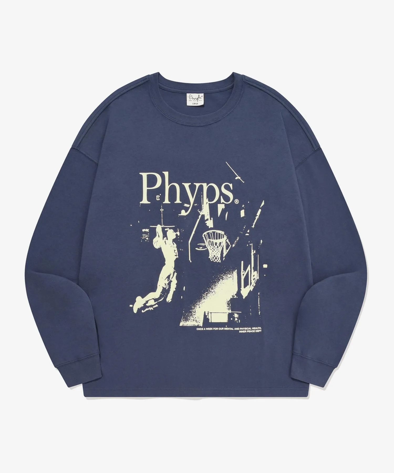 Phyps Department  |Unisex Street Style Long Sleeves Plain Cotton