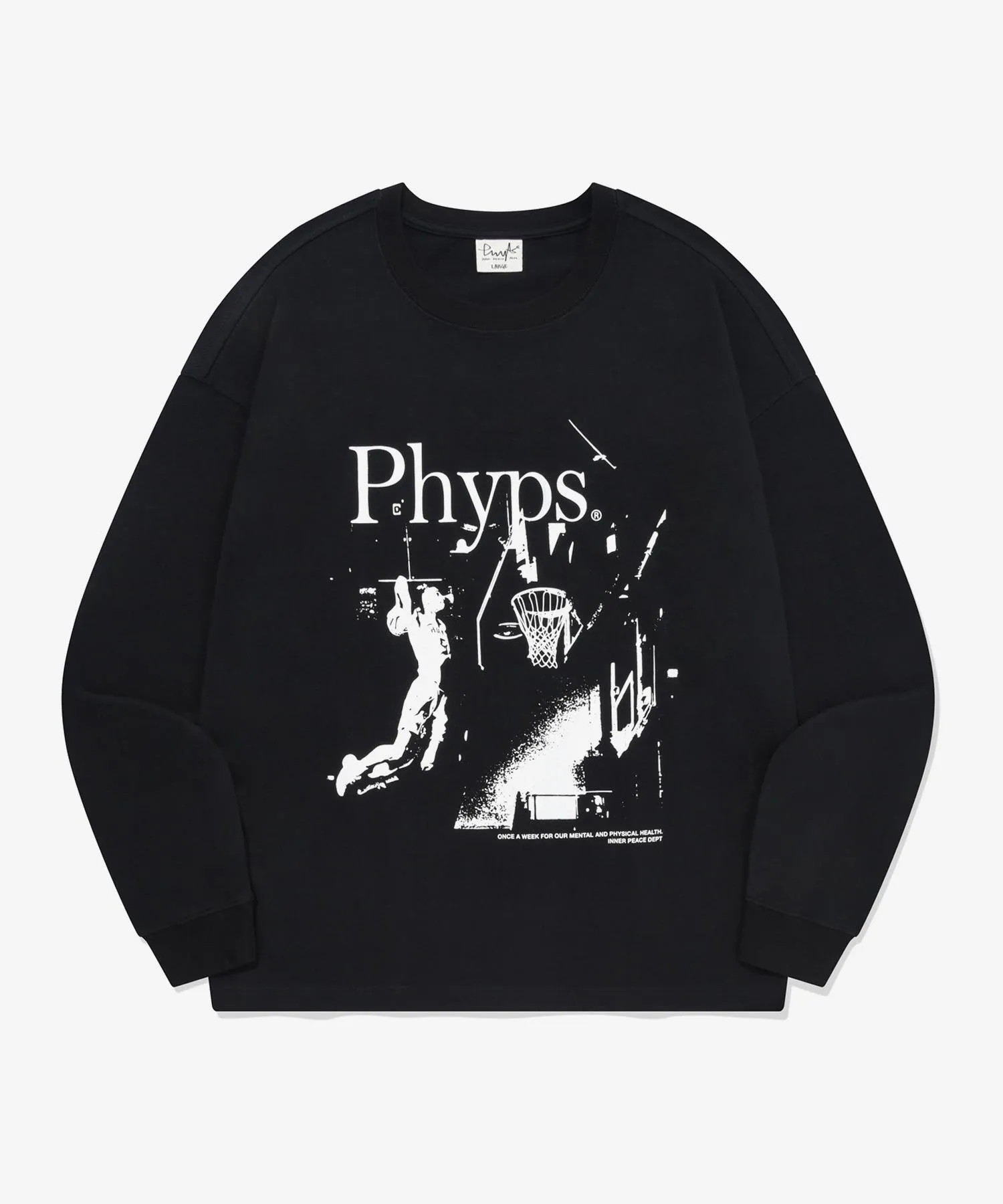 Phyps Department  |Unisex Street Style Long Sleeves Plain Cotton