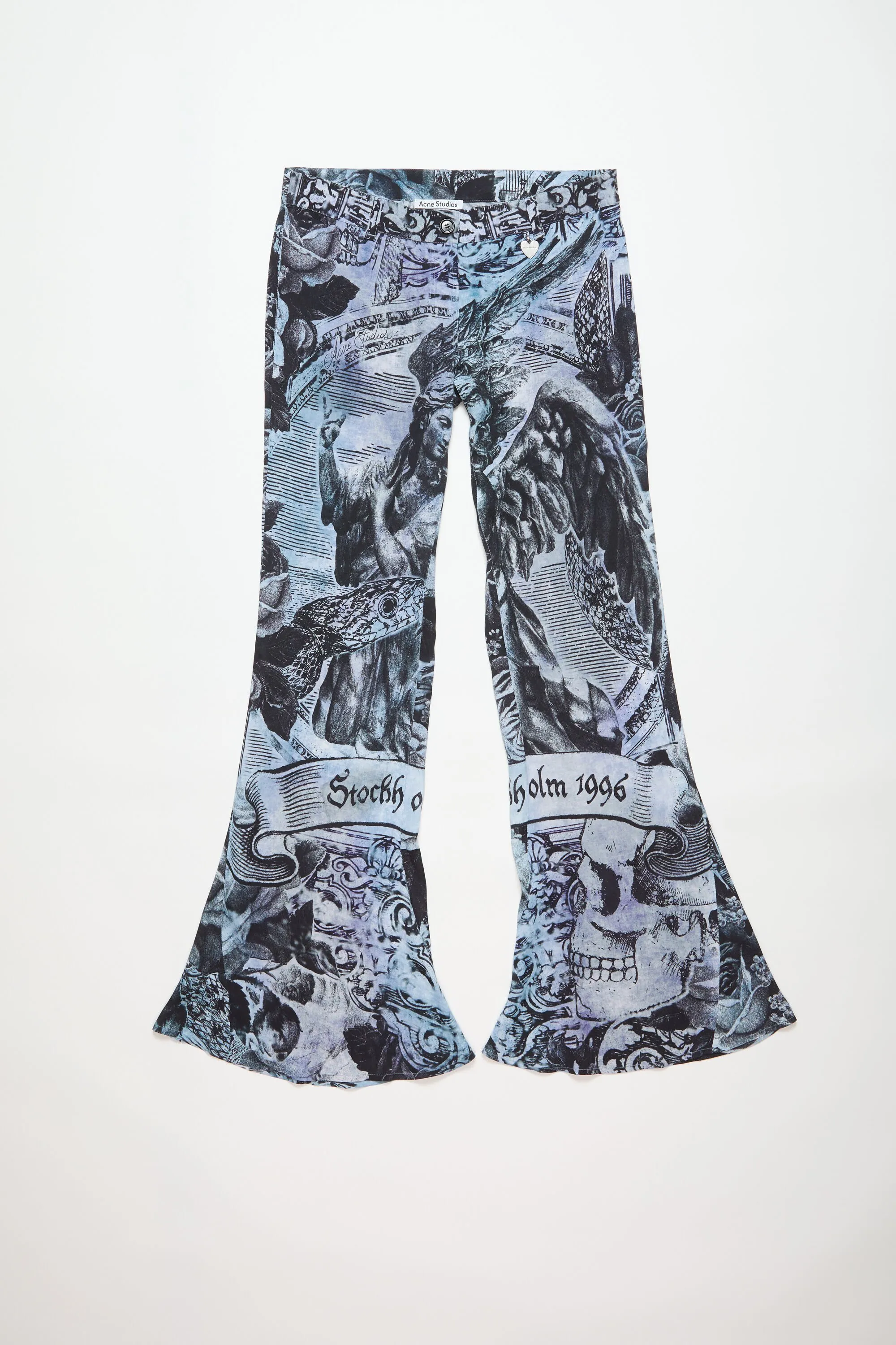 Printed trousers