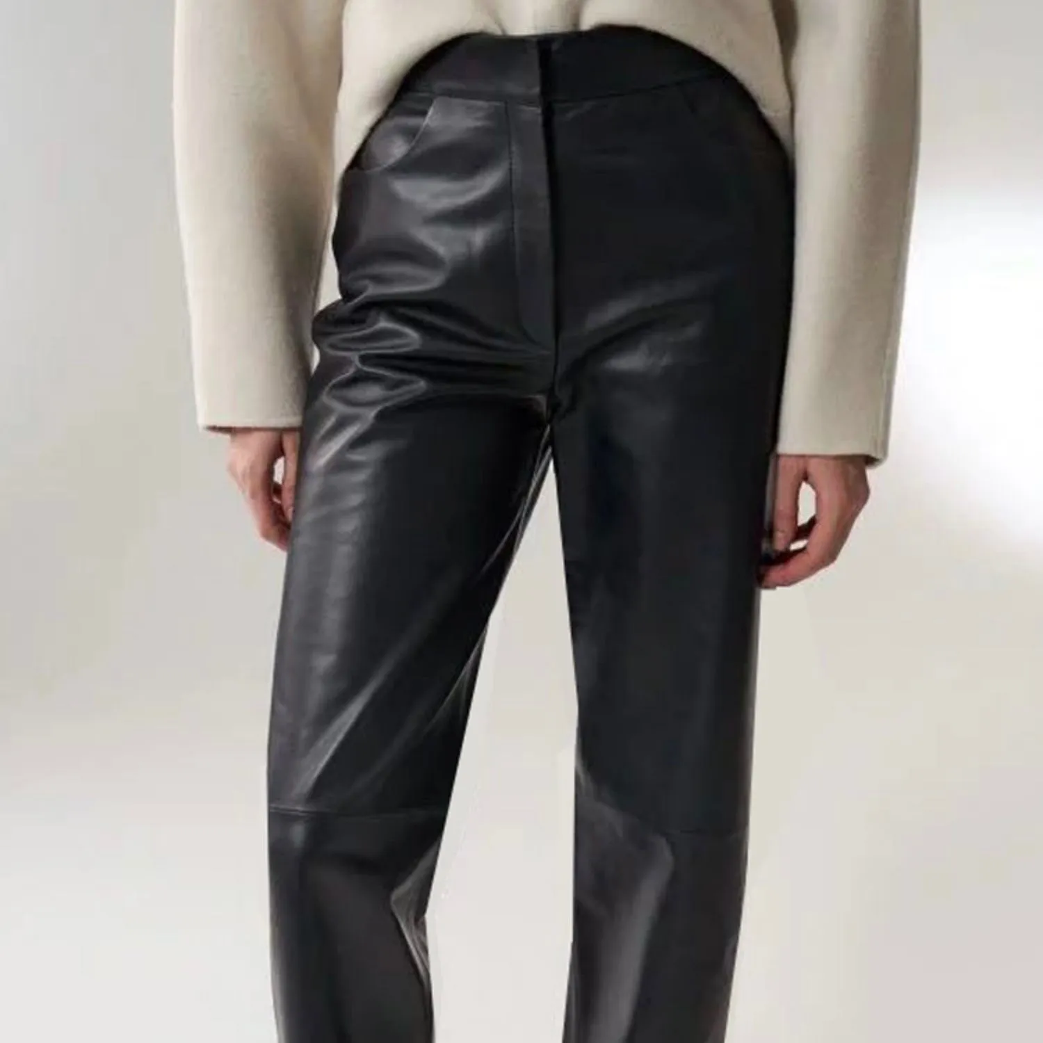 ROSALIE FAUX LEATHER PANTS