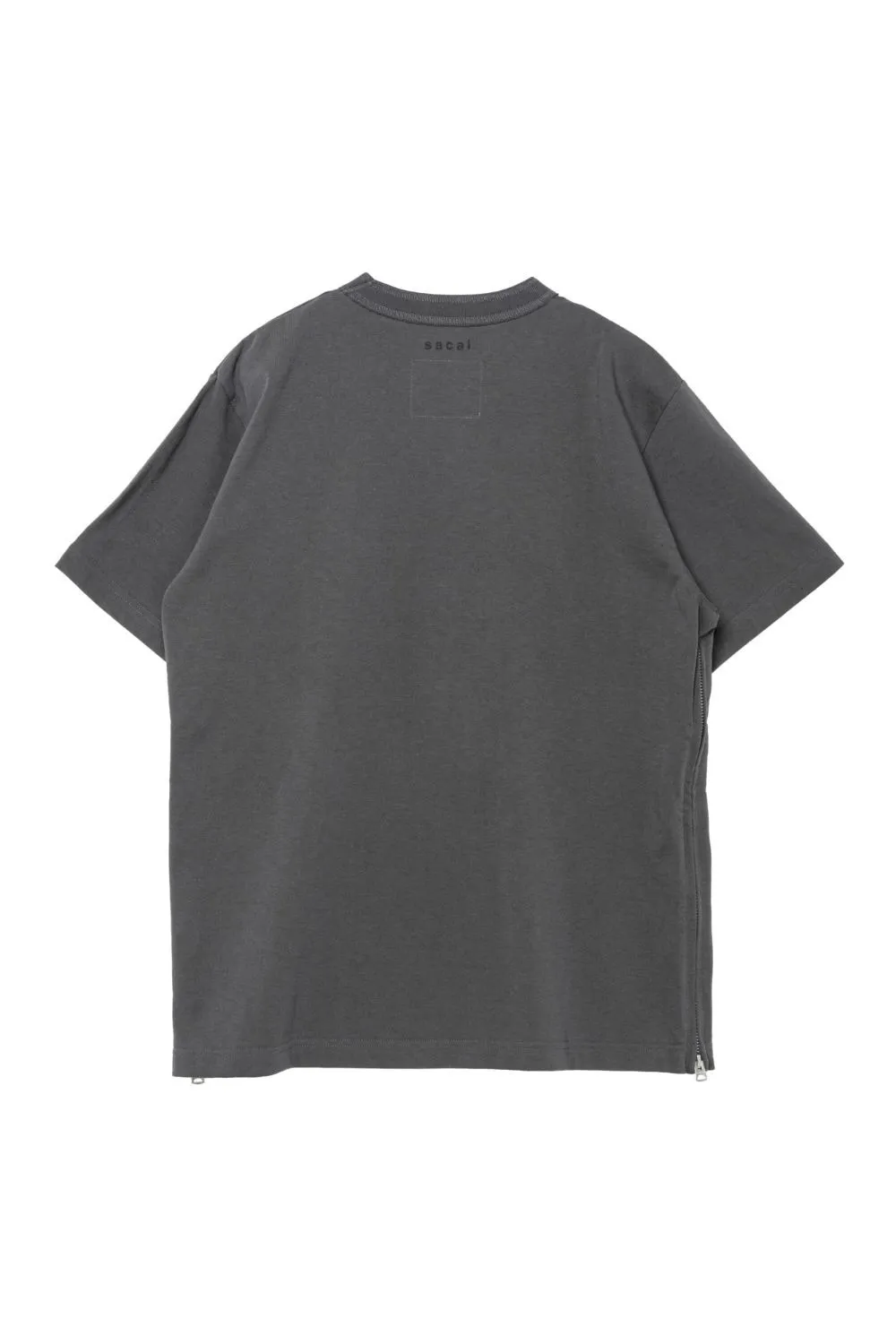 sacai  |Crew Neck Pullovers Street Style Plain Cotton Short Sleeves