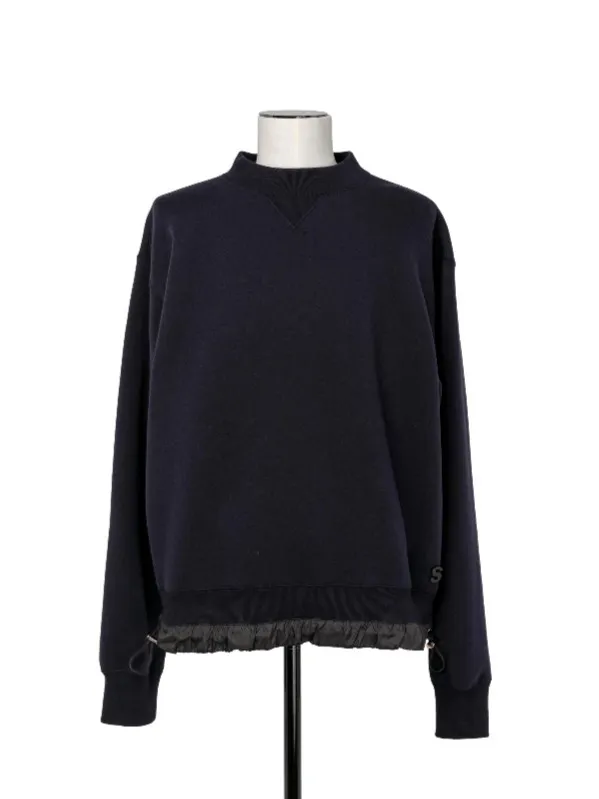 sacai  |Pullovers Unisex Blended Fabrics Street Style Long Sleeves