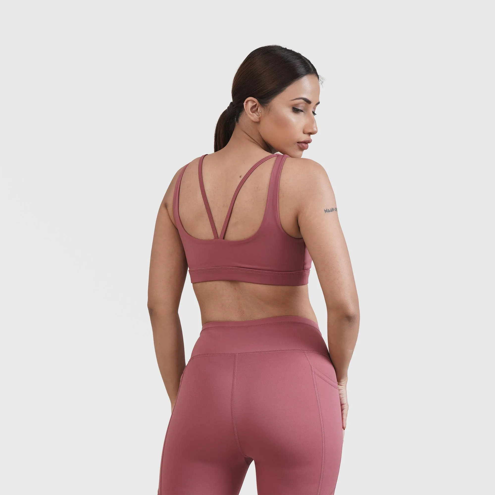 Sassy Sports Bra (Peach)