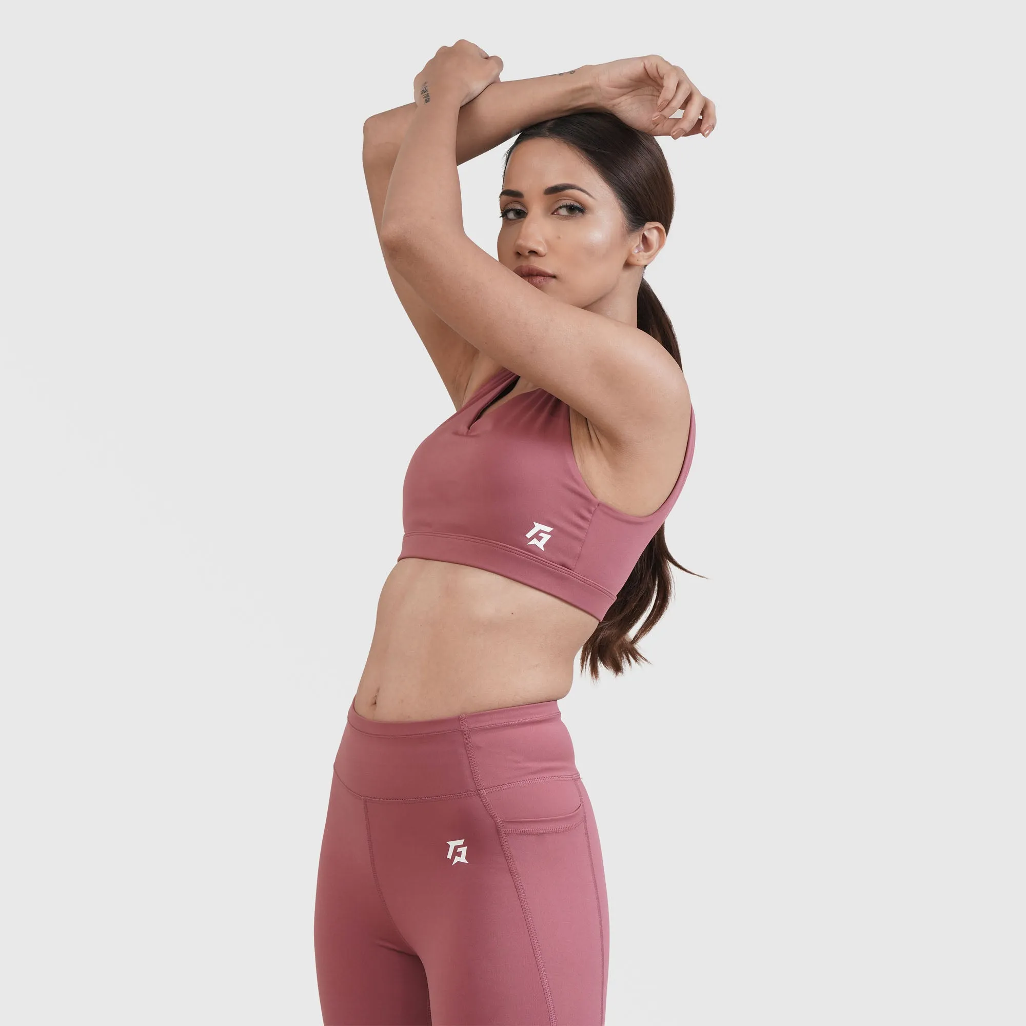 Sassy Sports Bra (Peach)