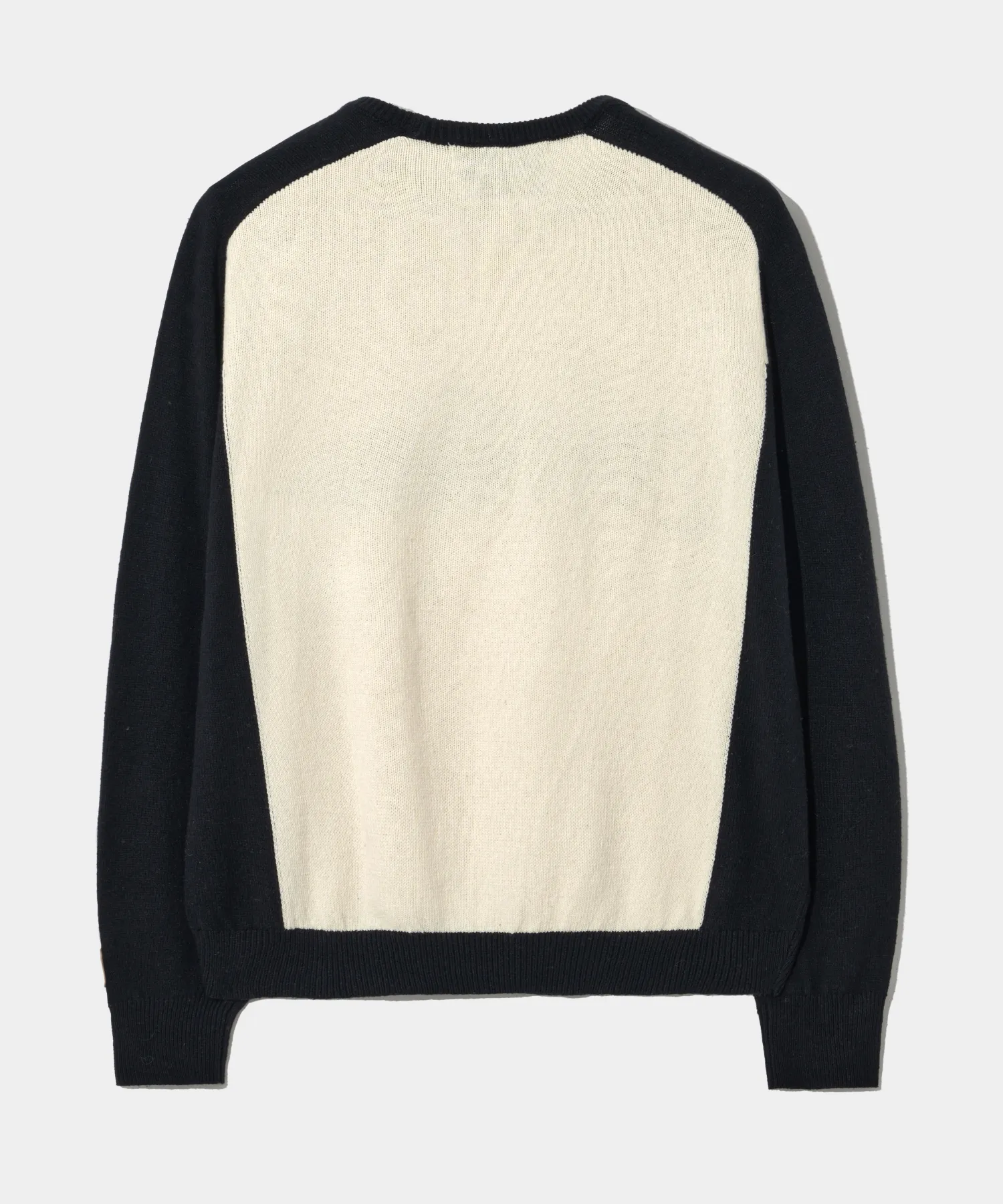 SATUR  |Crew Neck Unisex Wool Nylon Street Style Bi-color