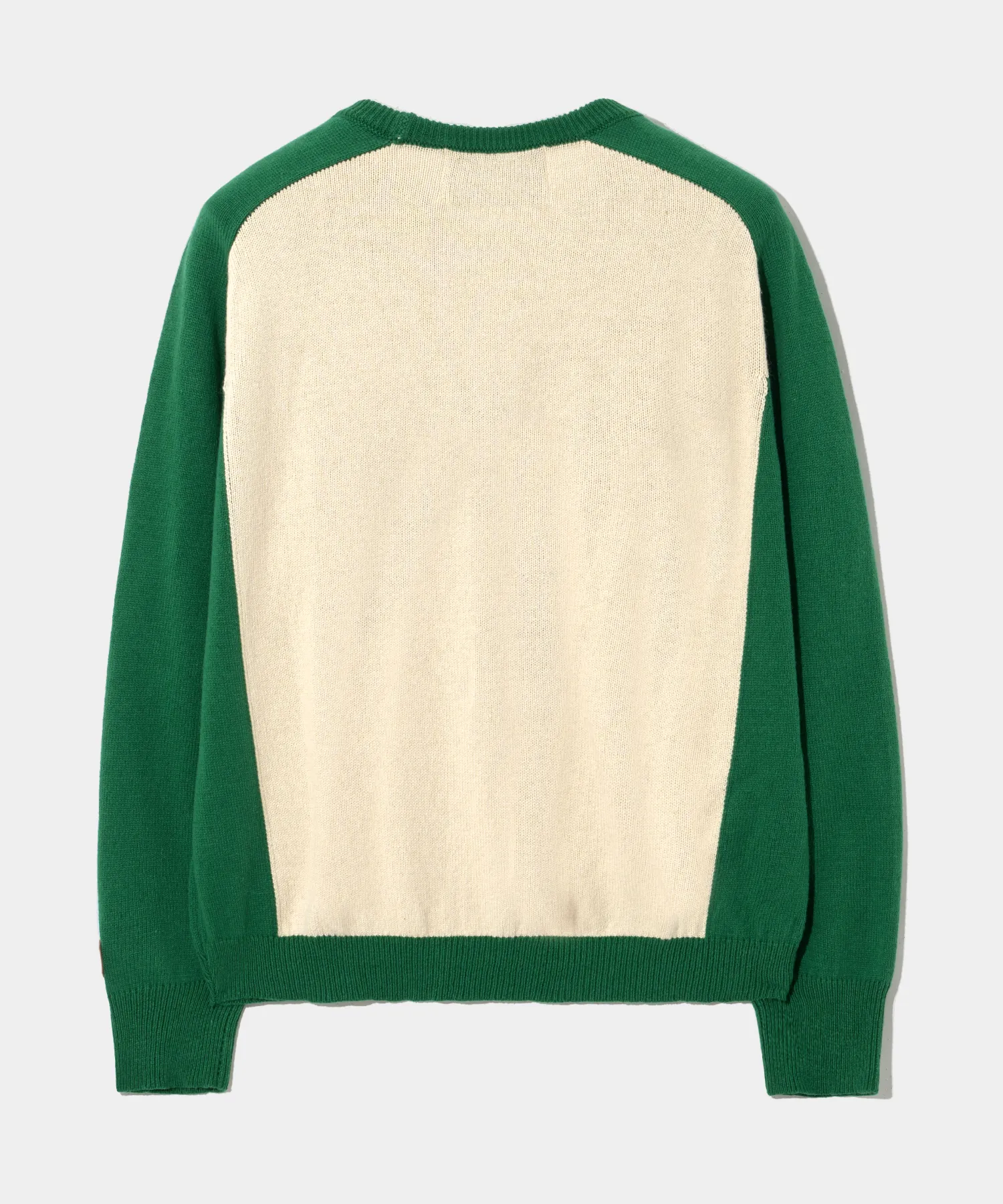 SATUR  |Crew Neck Unisex Wool Nylon Street Style Bi-color