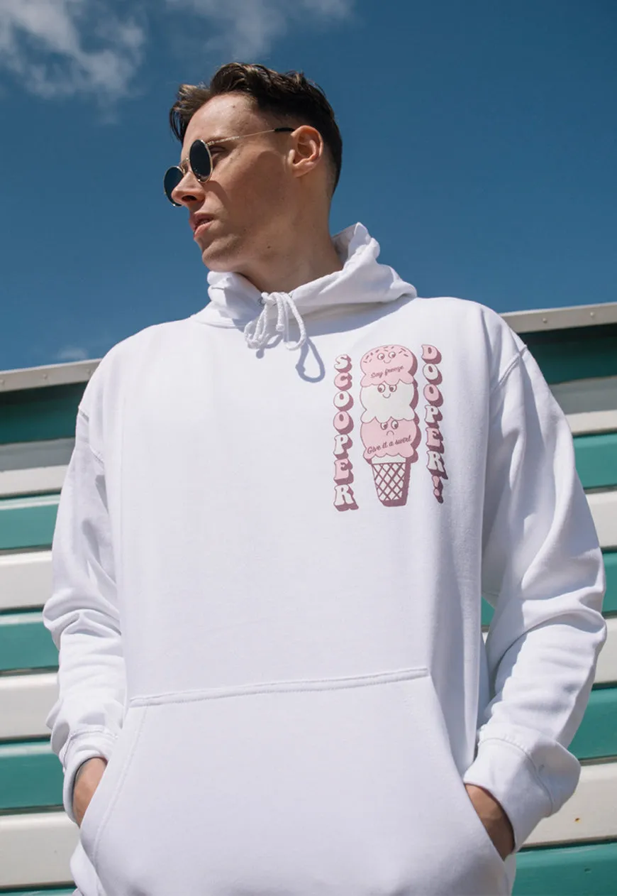 Scooper Dooper Men's Ice Cream Graphic Hoodie