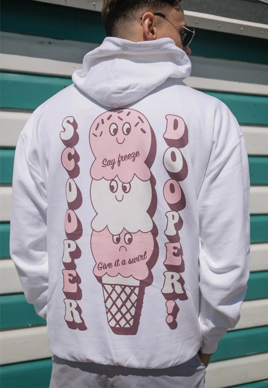 Scooper Dooper Men's Ice Cream Graphic Hoodie