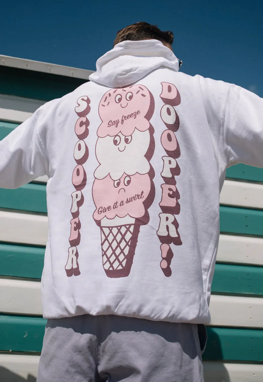 Scooper Dooper Men's Ice Cream Graphic Hoodie