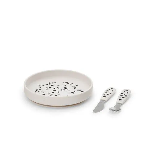 Set Piatti in Silicone Elodie Details Dalmatian Dots