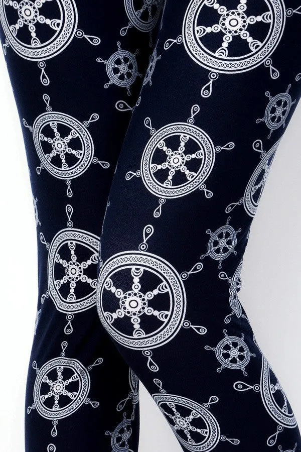 Set Sail Print Soft Leggings