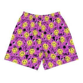 Smile Splatter Athletic Shorts