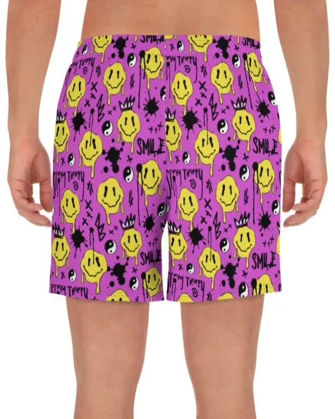 Smile Splatter Athletic Shorts