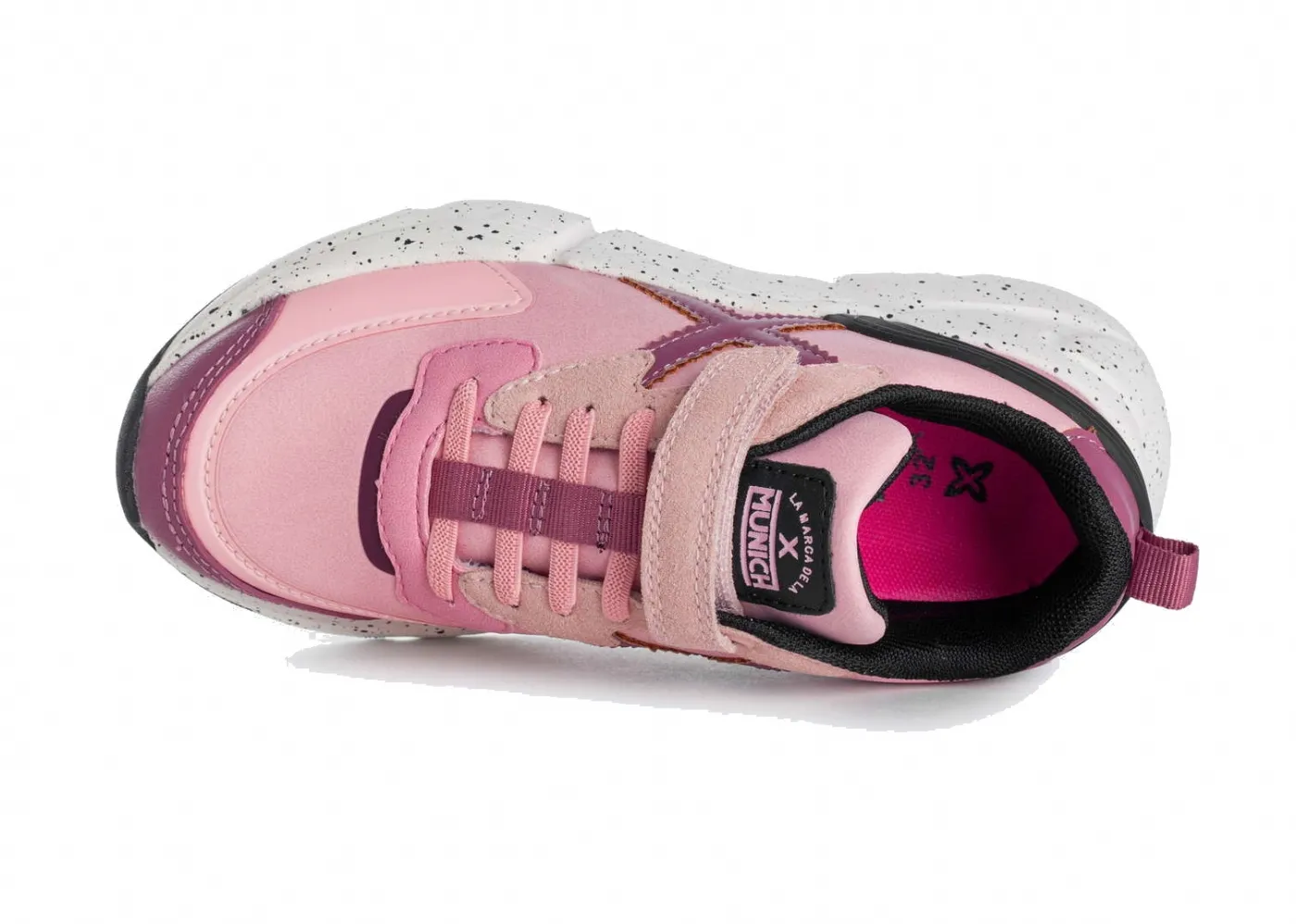 SNEAKERS MUNICH BAMBINA ROSA MINI TRUCK VCO 50  8890050