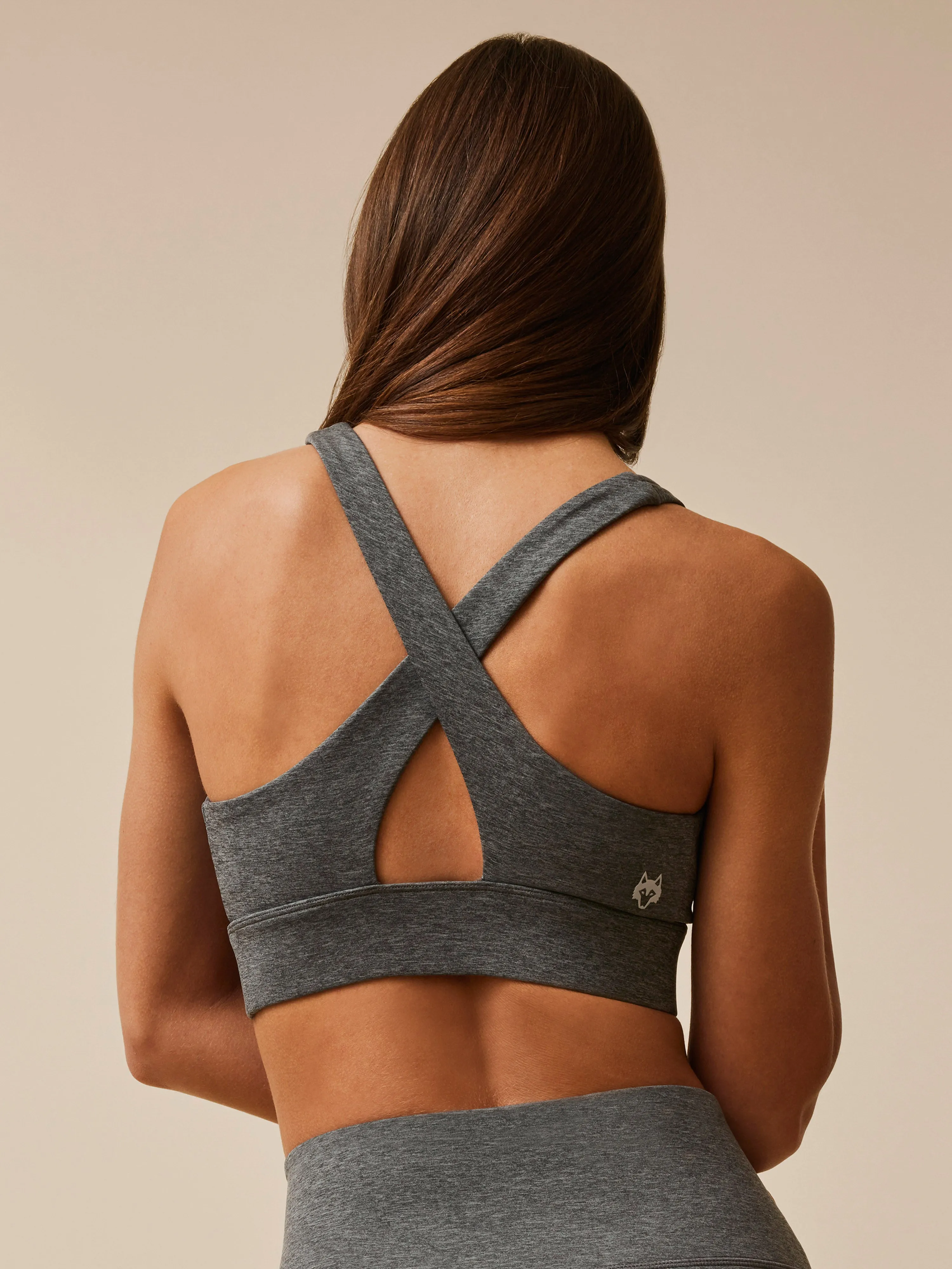 Soleil Melange Sports Bra