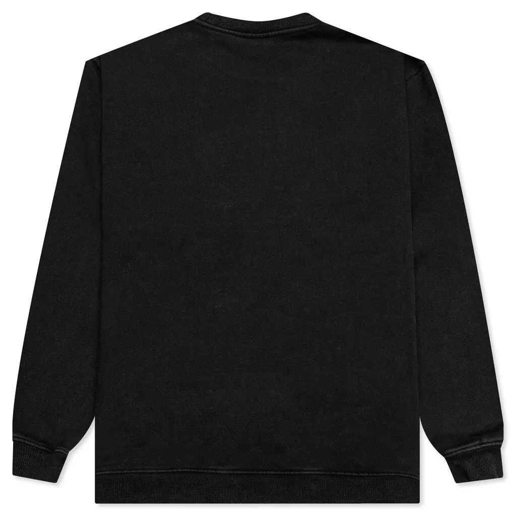 Sour Washed Crewneck - Black