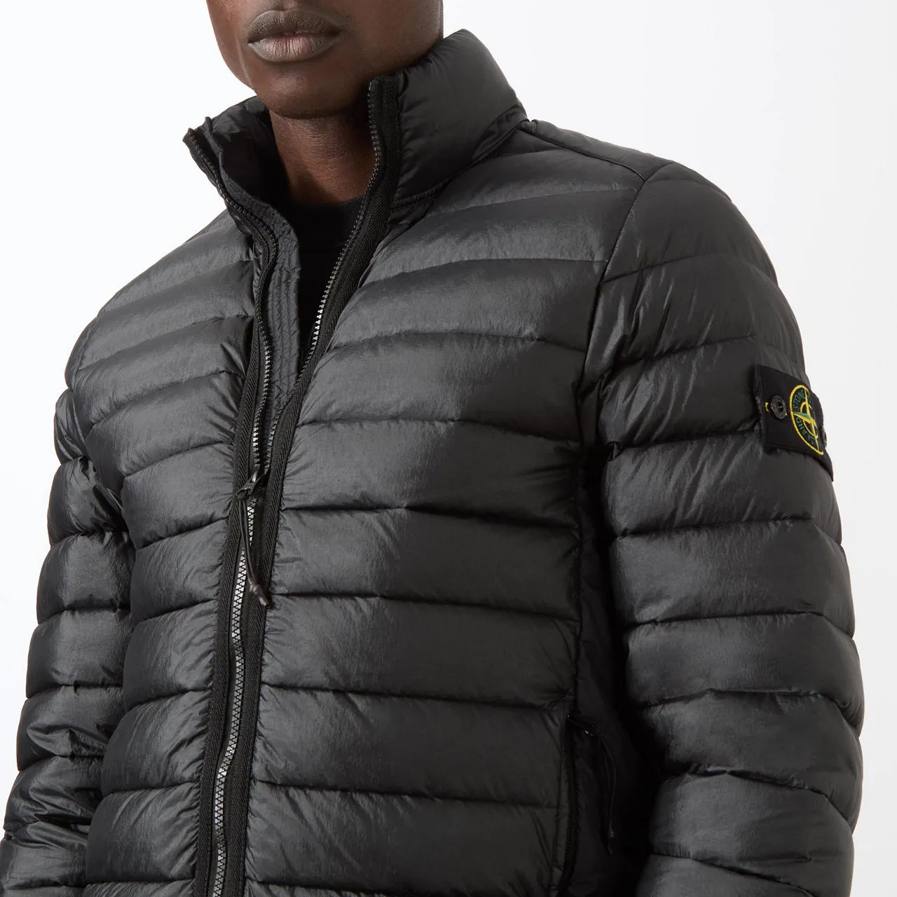 STONE ISLAND Casual Down Jacket - Black