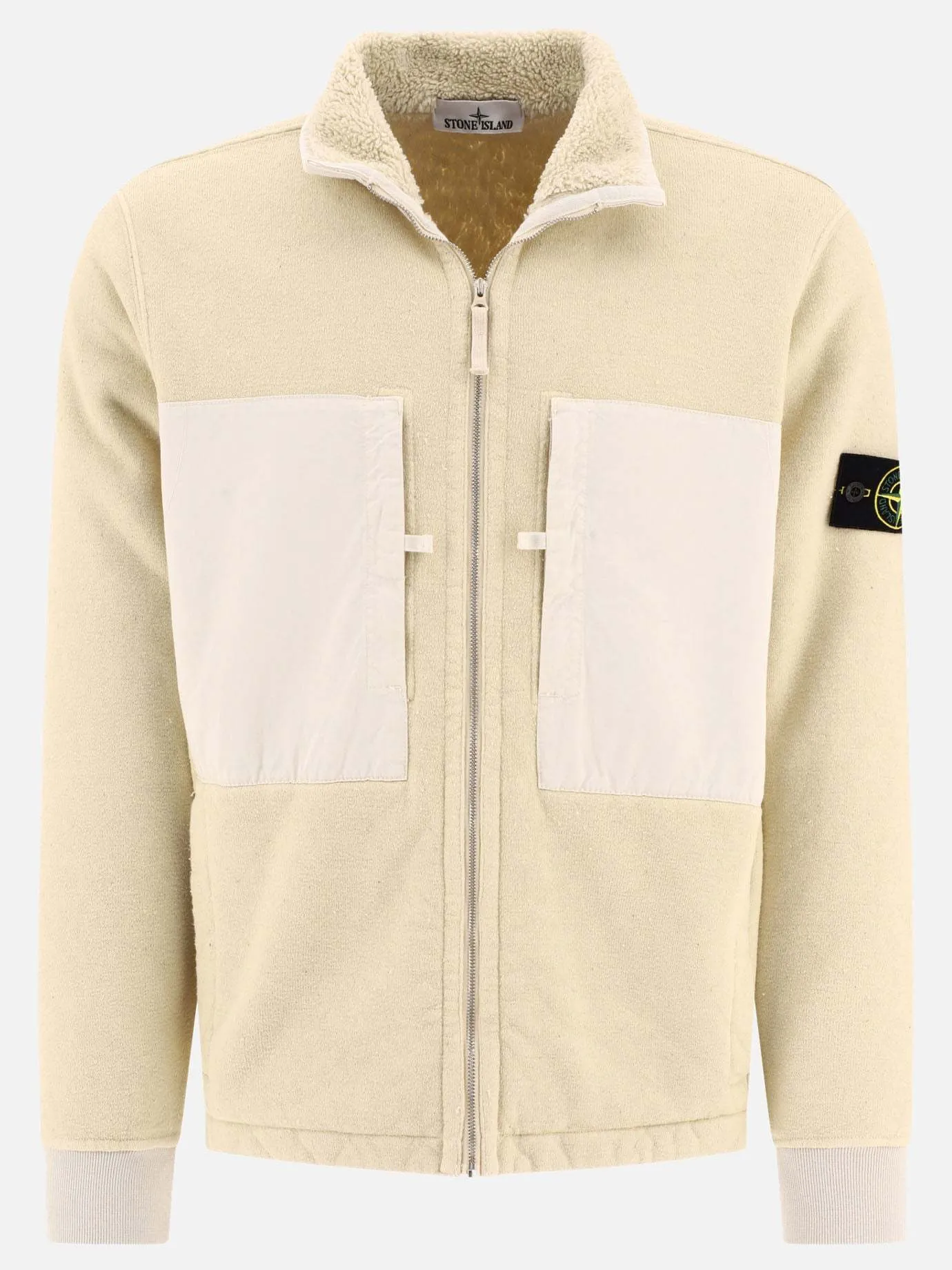 STONE ISLAND  |Unisex Blended Fabrics Street Style Long Sleeves Plain