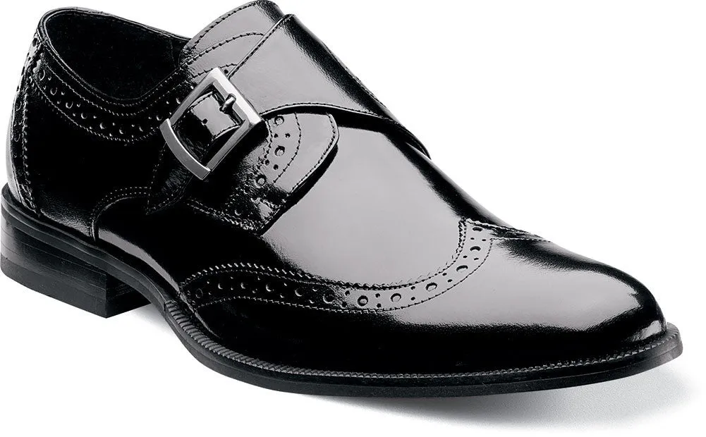 Stratford wing tip monk strap by Stacy Adams