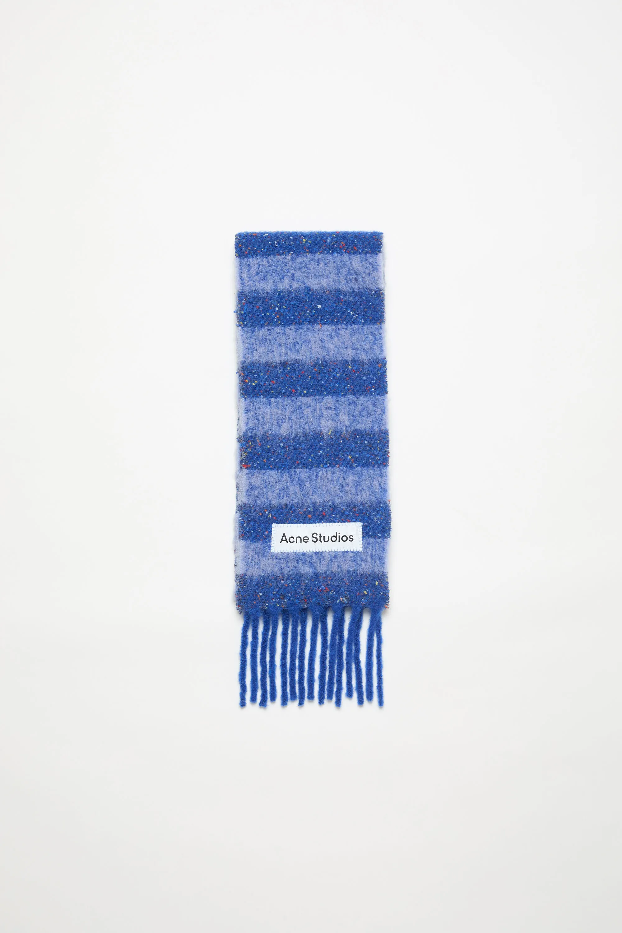 Stripe alpaca scarf - Narrow