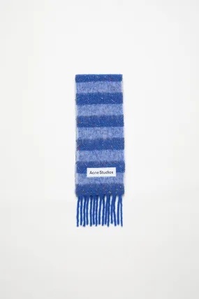 Stripe alpaca scarf - Narrow