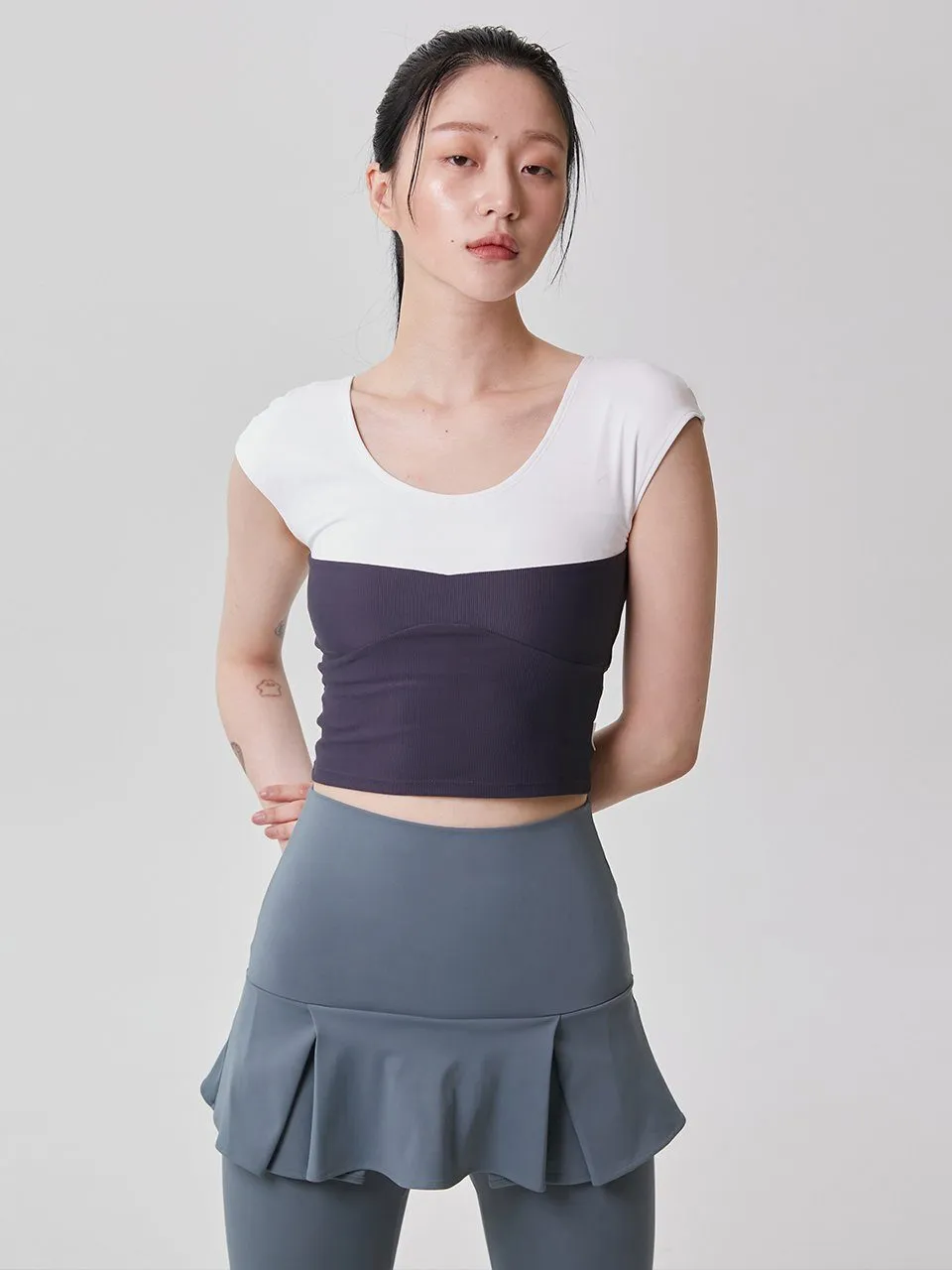 Studio Ribbed Top (3colors)