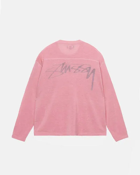 STUSSY  |Crew Neck Pullovers Unisex Street Style Long Sleeves Cotton