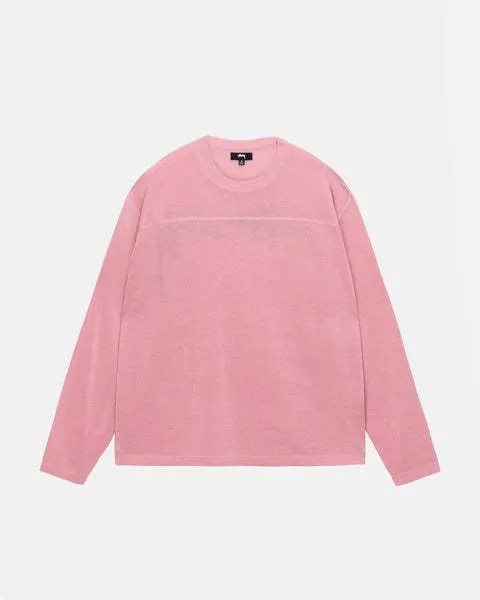 STUSSY  |Crew Neck Pullovers Unisex Street Style Long Sleeves Cotton