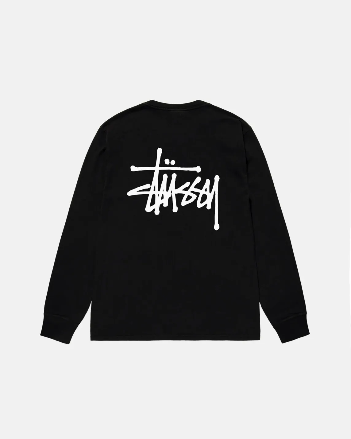 STUSSY  |Crew Neck Unisex Street Style Long Sleeves Cotton