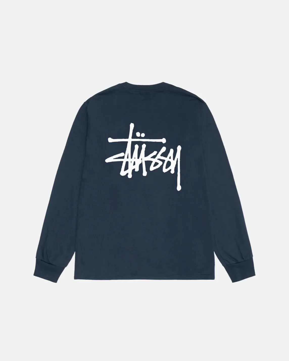 STUSSY  |Crew Neck Unisex Street Style Long Sleeves Cotton