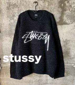 STUSSY  |Unisex Street Style Long Sleeves Skater Style