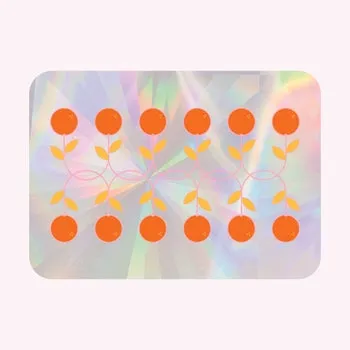 Sun Catcher Decal - Oranges with Vines