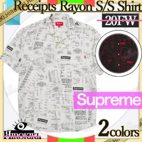 Supreme  |Pullovers Unisex Street Style Short Sleeves Logo